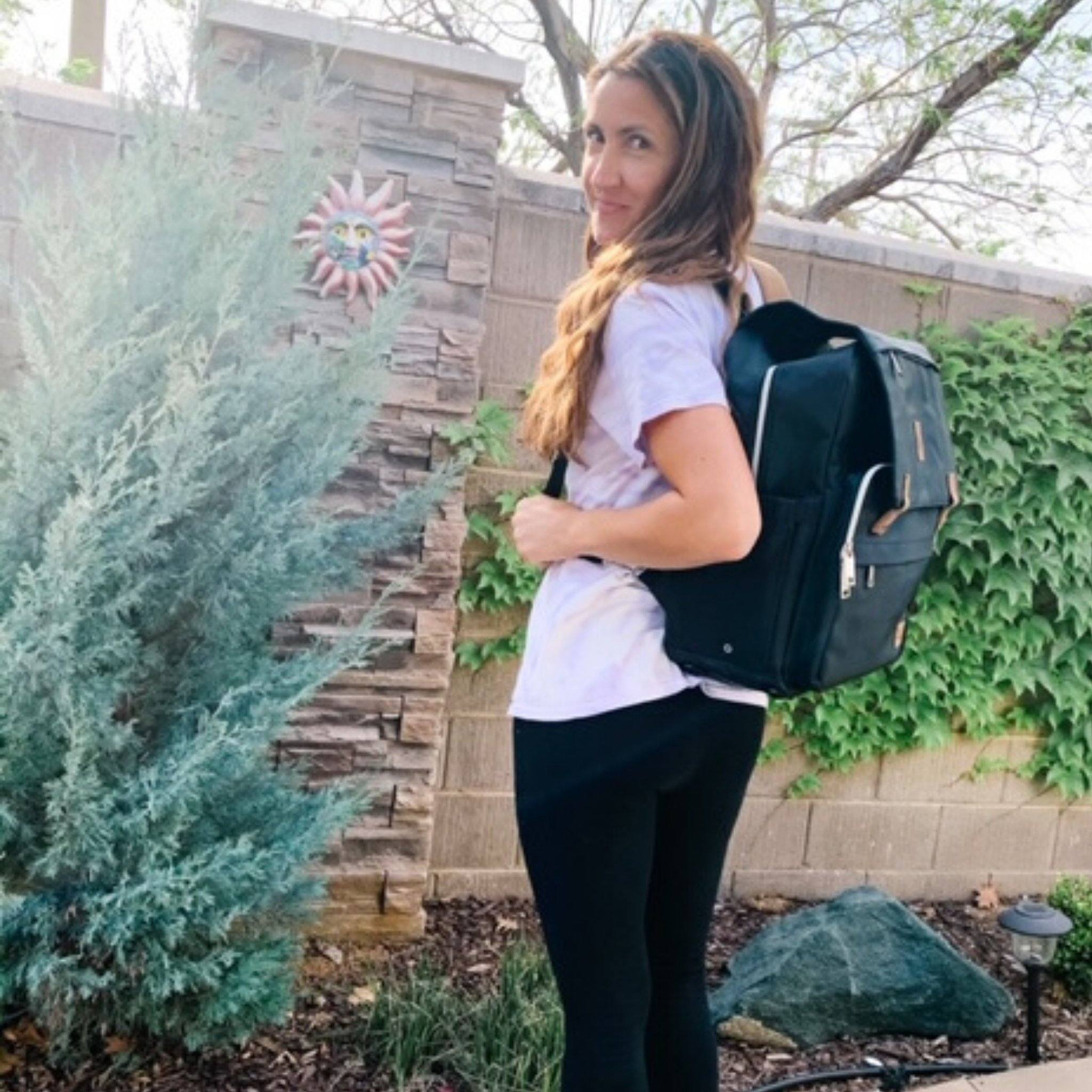 Kaitlyn - Canvas Diaper Bag