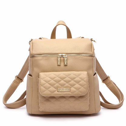 Petit Monaco Backpack Diaper Bag | Latte