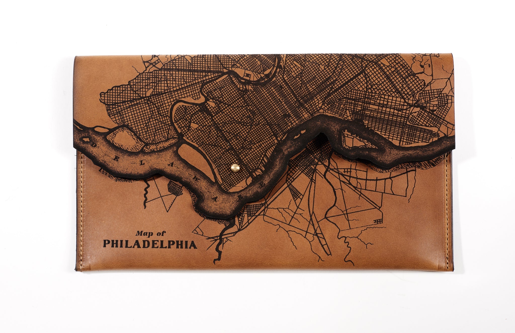 Philadelphia Map Clutch