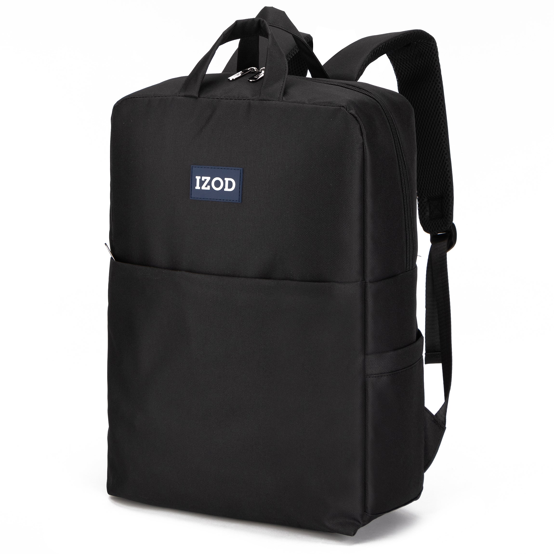 IZOD Wisdom Business Travel Slim Durable Laptop Backpack USB Charging Port