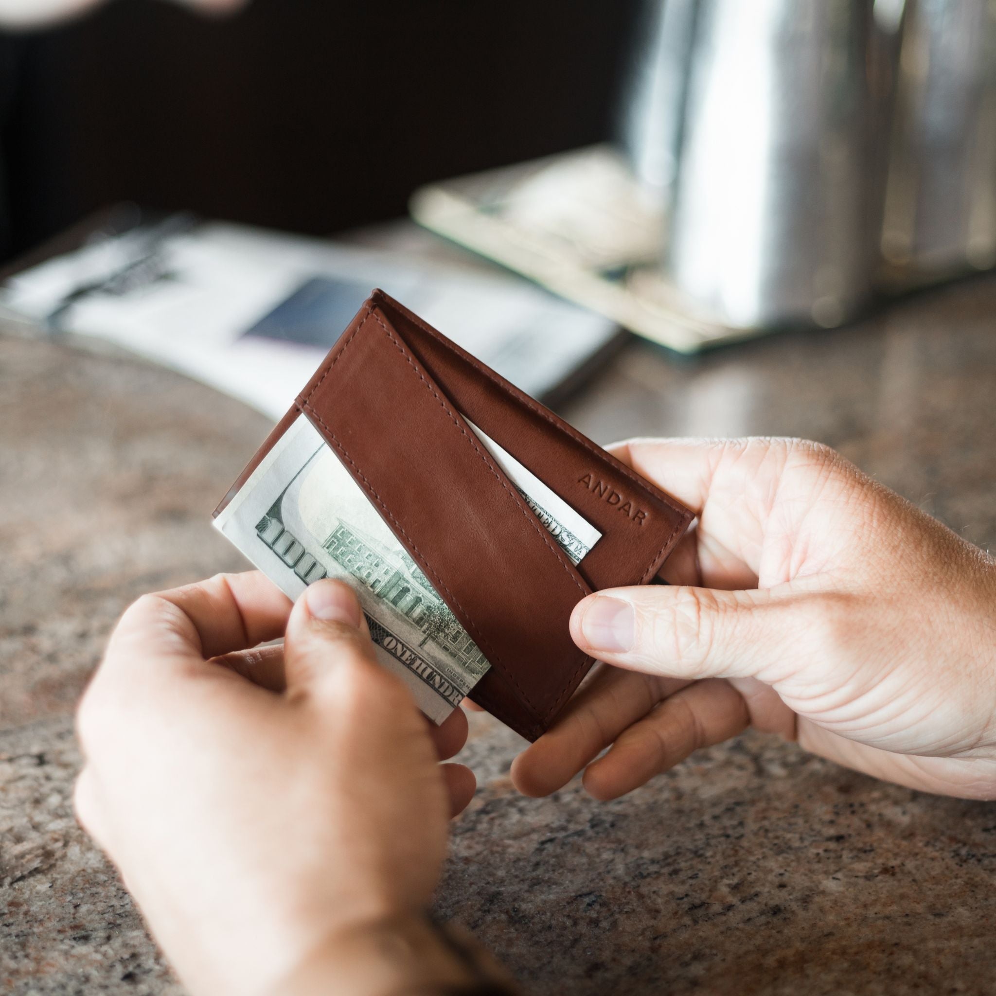 The Pilot – Men's RFID Aluminum Card Wallet