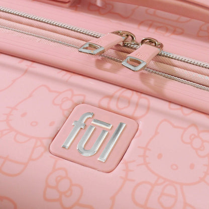 Hello Kitty All Over Print Luggage Set - Pink