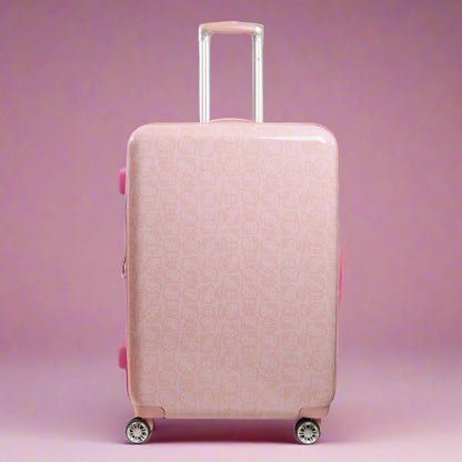 Hello Kitty Pose All Over 29.5" Hard-Sided Luggage Pink