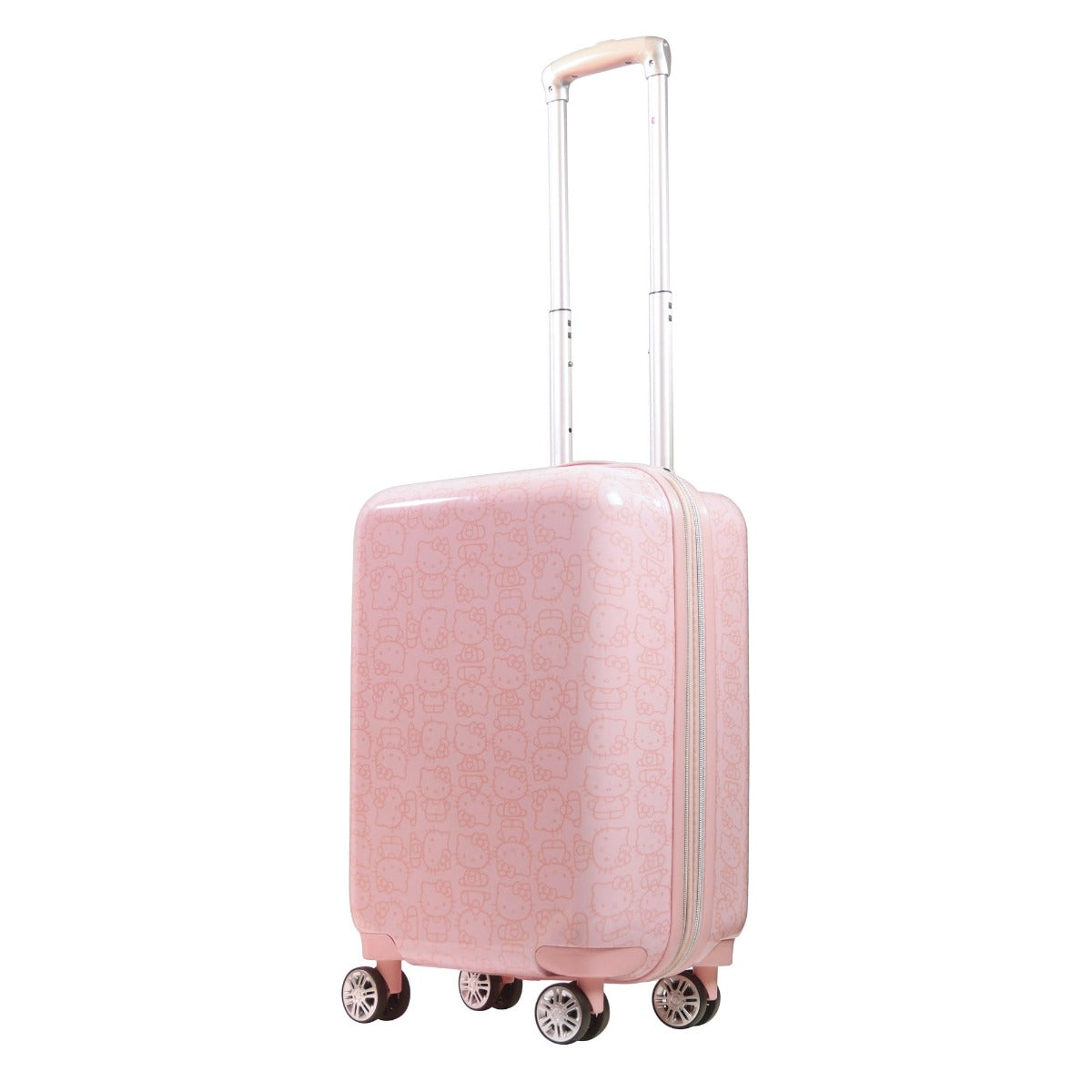 Hello Kitty Pose All Over 22" Hard-Sided Luggage Pink