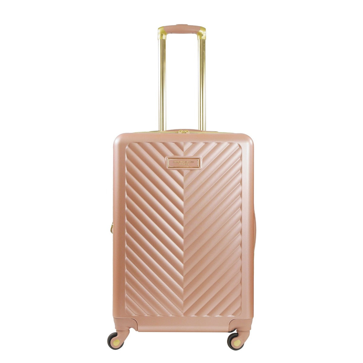 Addie 26" Hardside Spinner Luggage, Rose Gold