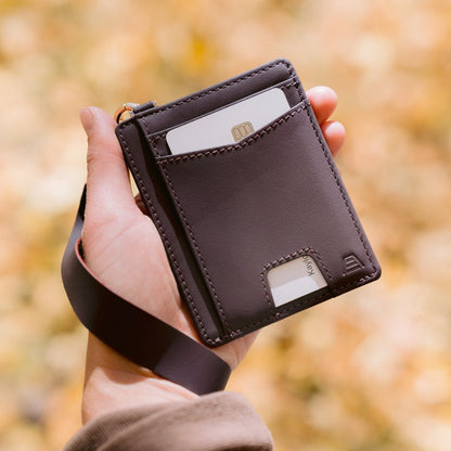 The Denner Slim RFID Leather Wallet