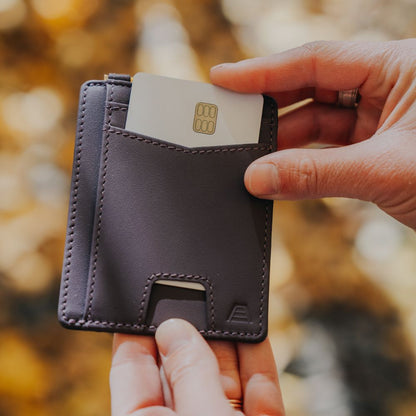 The Denner Slim RFID Leather Wallet