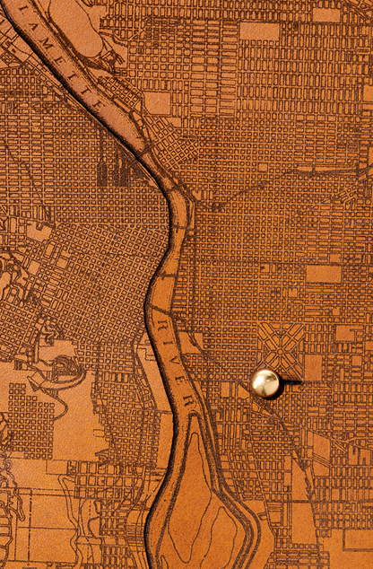 Portland, Oregon Map Journal