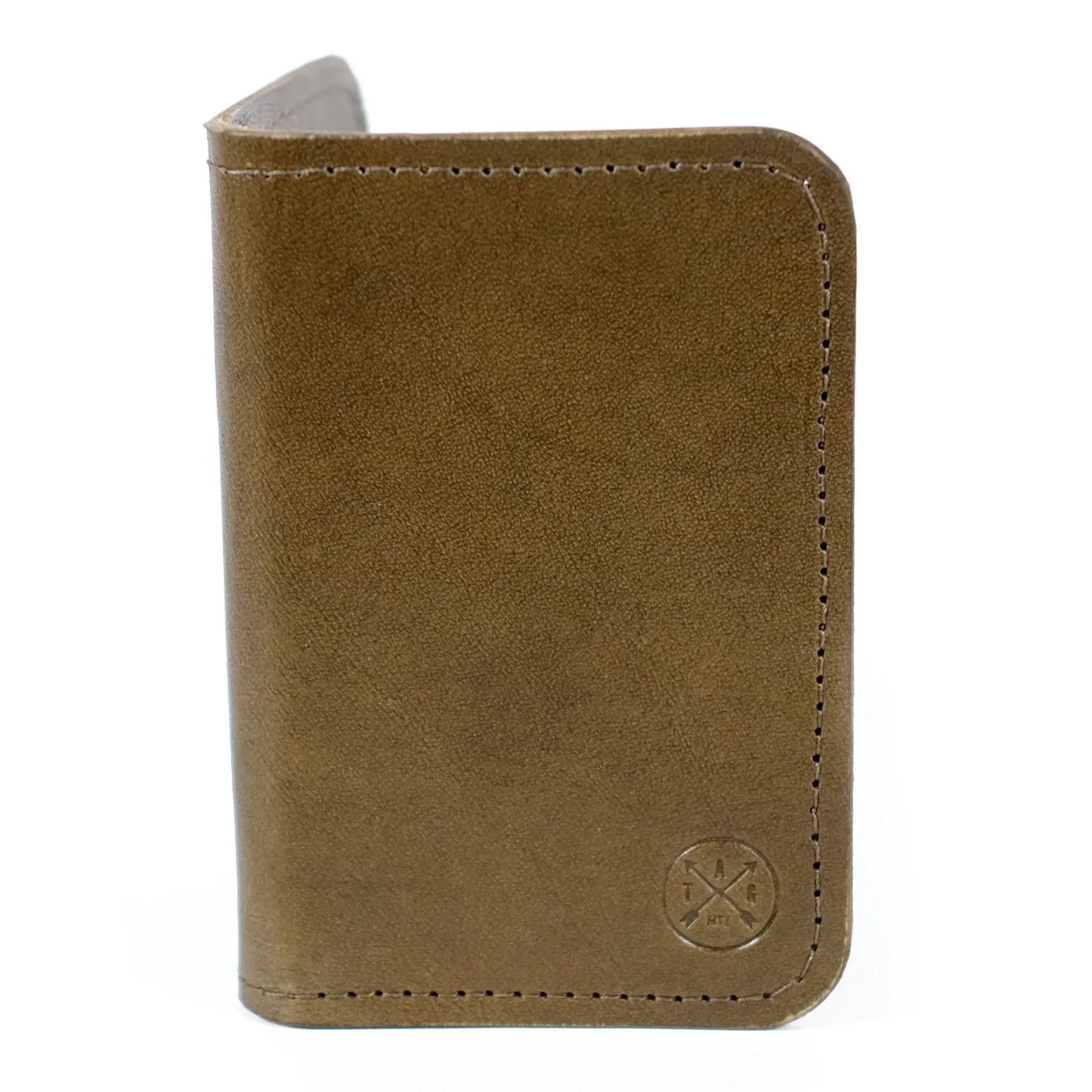 Double Barrel Vertical Bifold Wallet