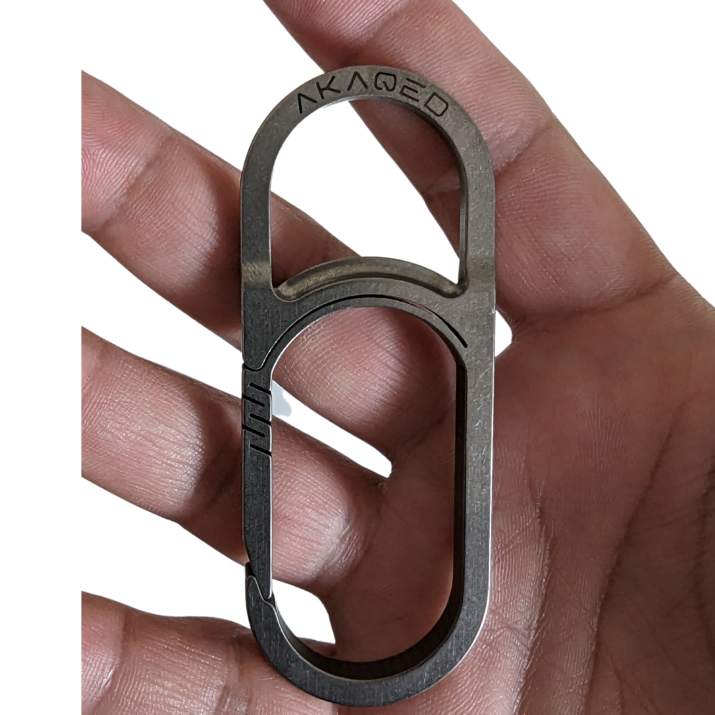 PULL | Titanium All Purpose Carabiner Bottle & Can Opener Keychain