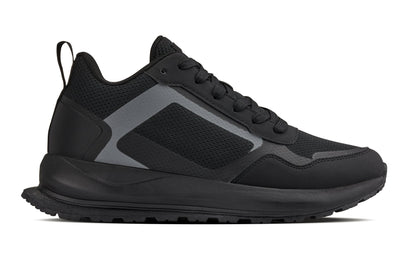 Q150  - 2.4 Inches Taller (Black) - Men's Sneakers