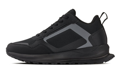 Q150  - 2.4 Inches Taller (Black) - Men's Sneakers
