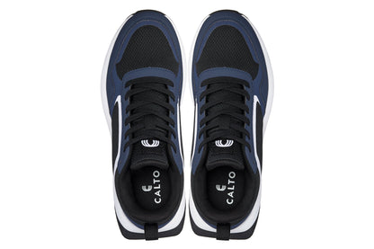 Q152  - 2.4 Inches Taller (Dark Blue/Black) - Men's Sneakers