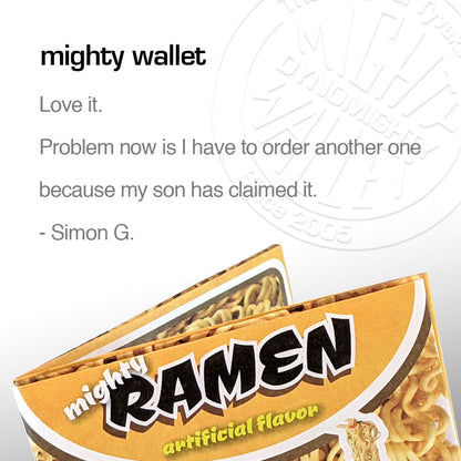 Ramen Noodle Mighty Wallet