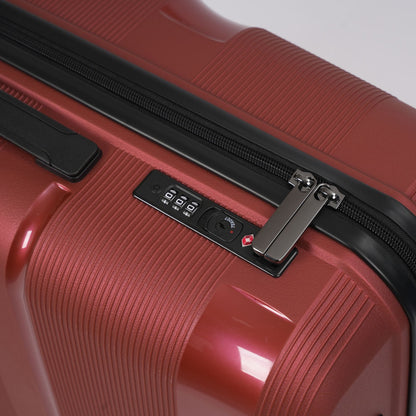 Red Roller 3 Piece Luggage Set