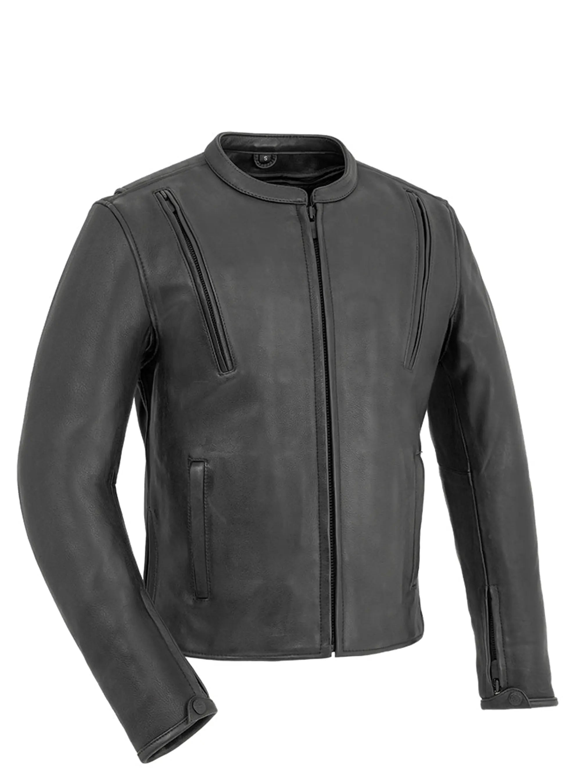 Revolt Men's Motorcycle Leather Jacket