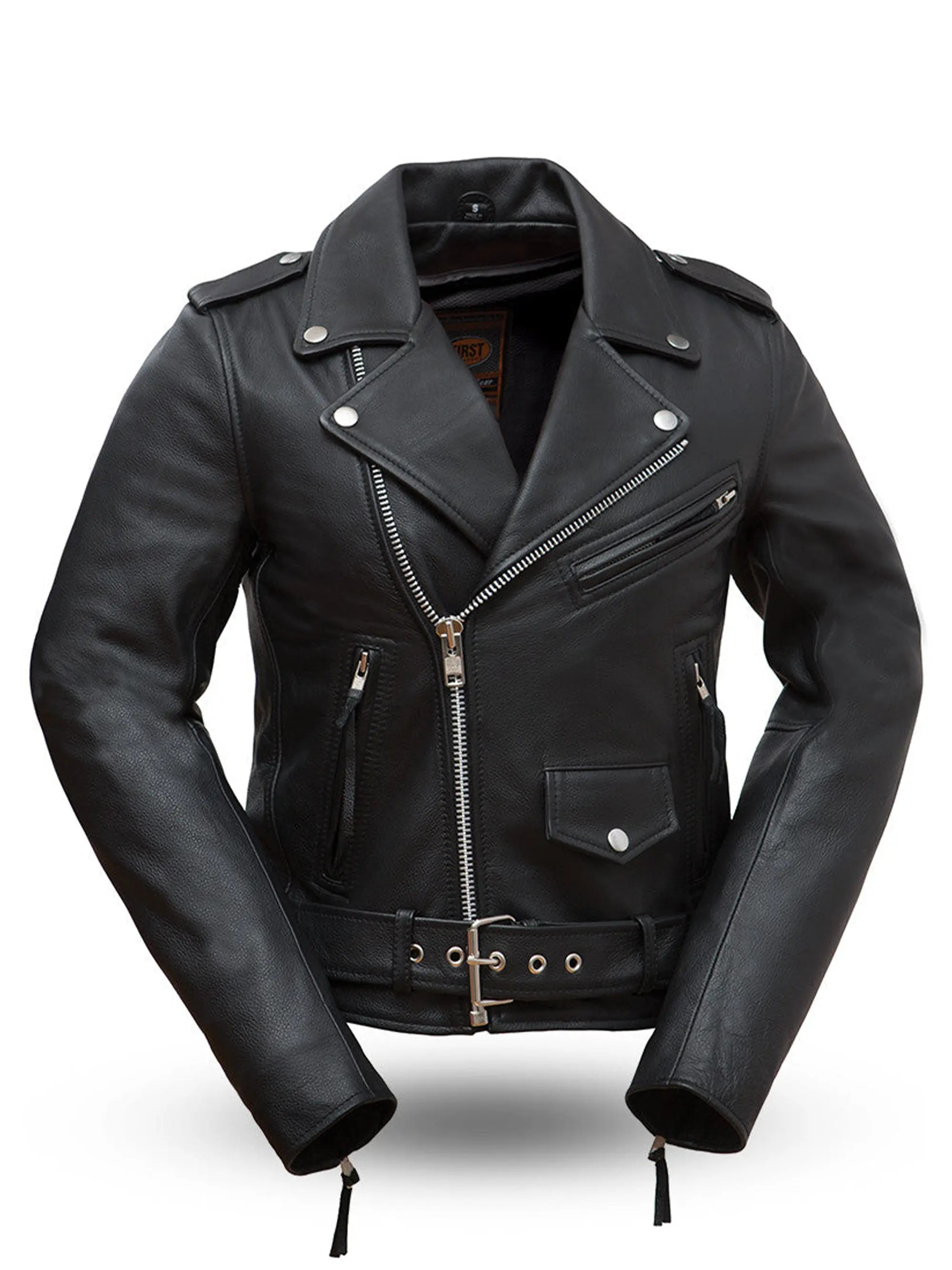 Rockstar - Women's Motorcycle Leather Jacket