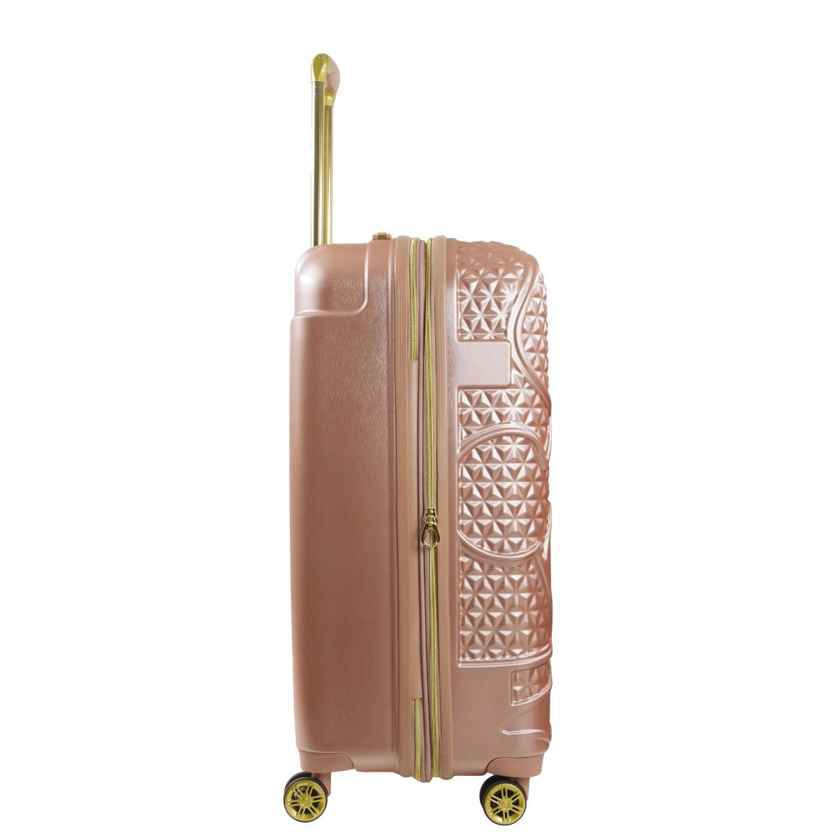 Mickey Mouse Rolling Luggage FŪL Disney Suitcase 30" Rose Gold