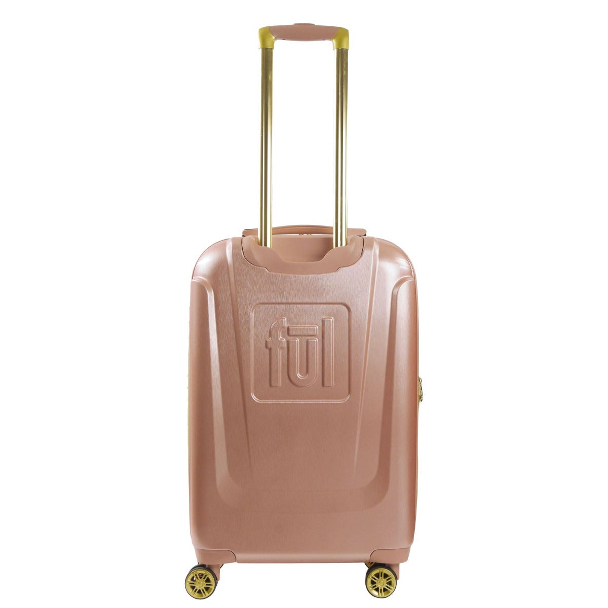 Mickey Mouse Rolling Luggage FŪL Disney Luggage 26" Rose Gold