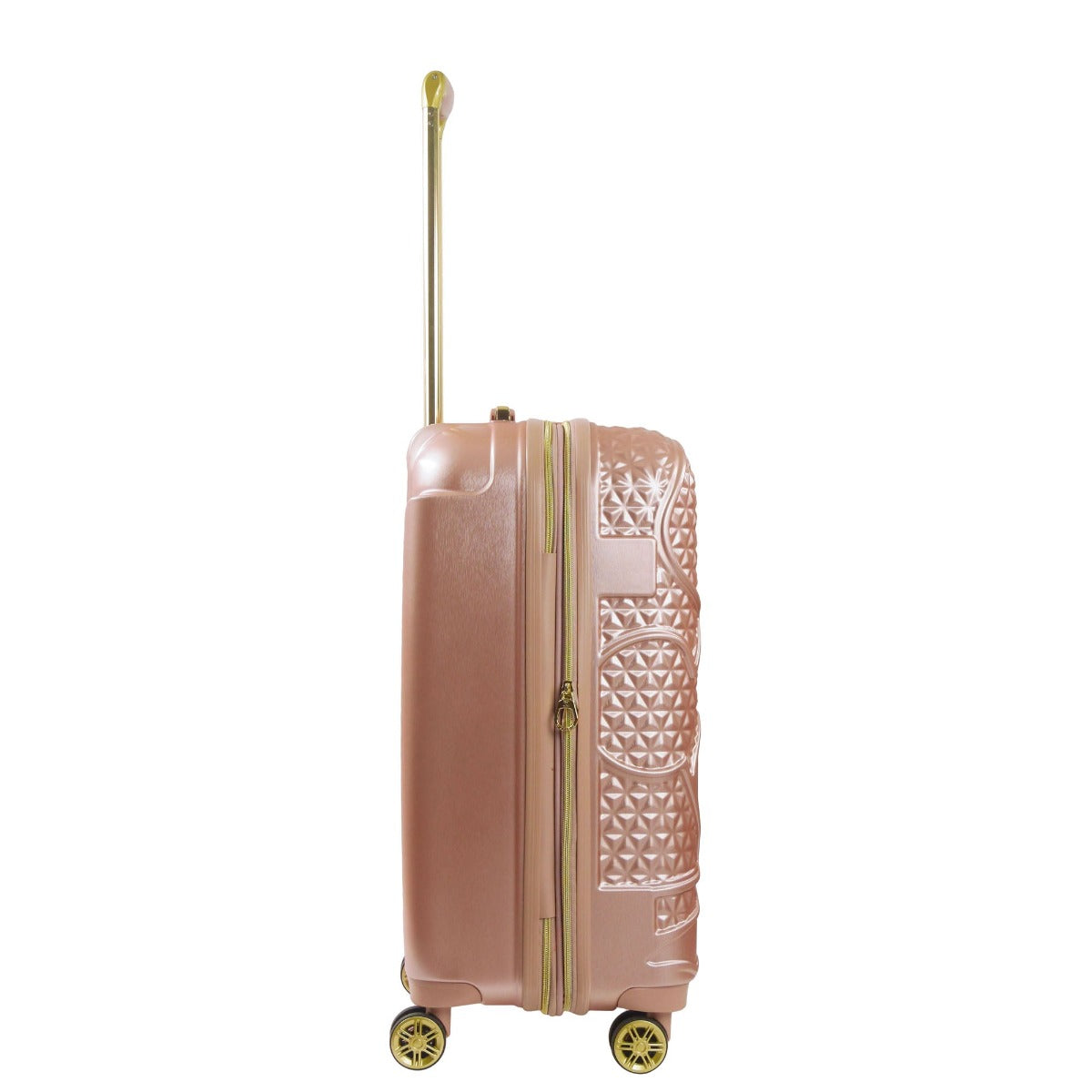 Mickey Mouse Rolling Luggage FŪL Disney Luggage 26" Rose Gold