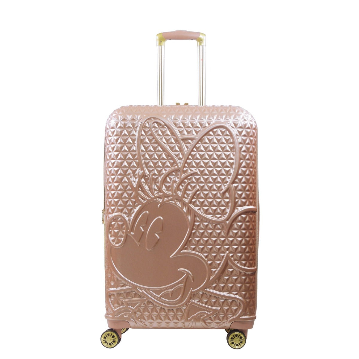 Disney Minnie Mouse FŪL 30" Luggage Spinner Rose Gold