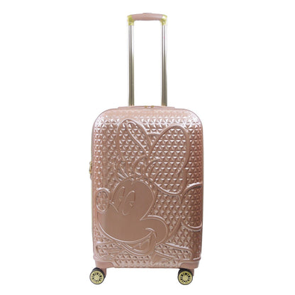 Disney Minnie Mouse FŪL 25" Luggage Spinner Rose Gold