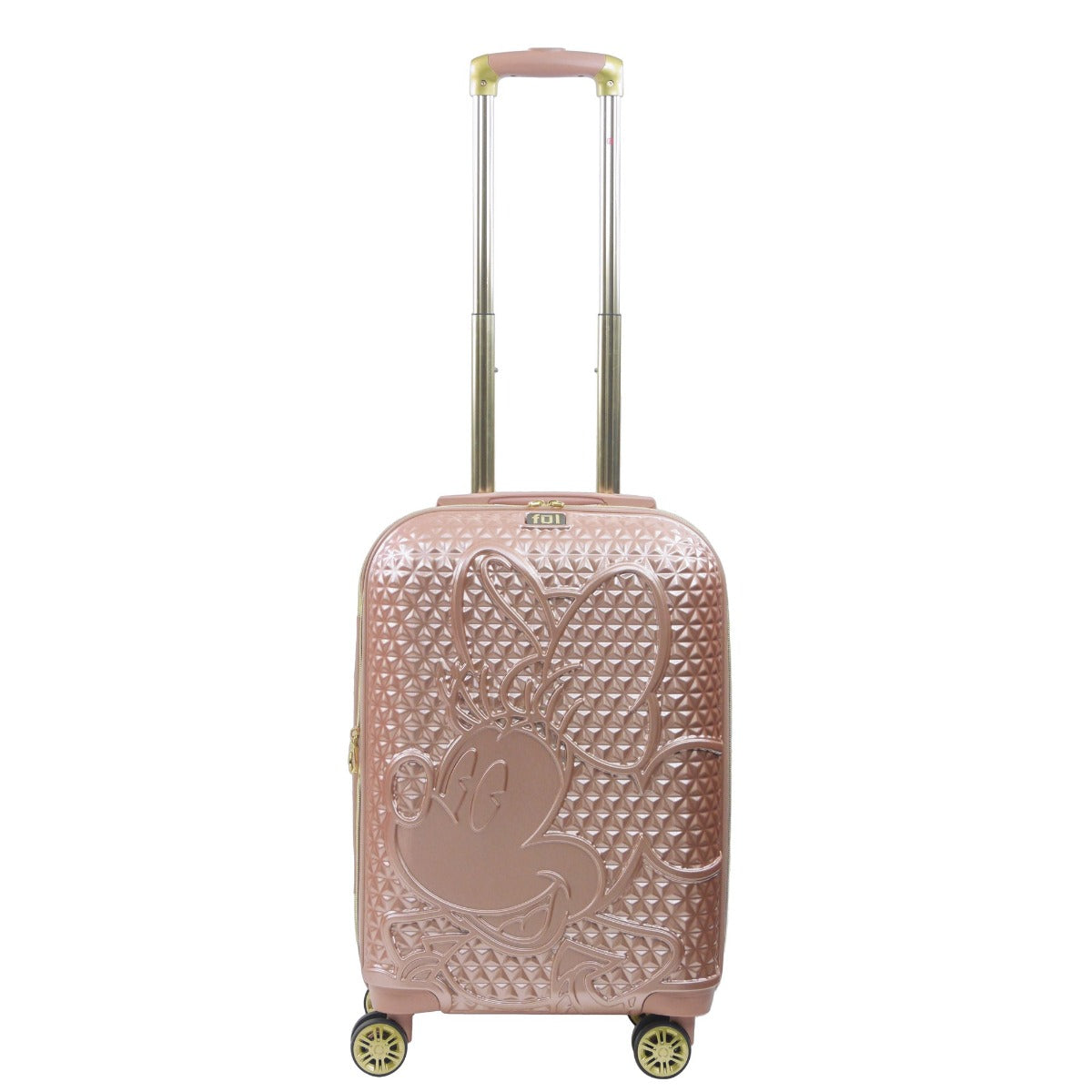 Disney Minnie Mouse FŪL 22.5" Luggage Spinner Rose Gold