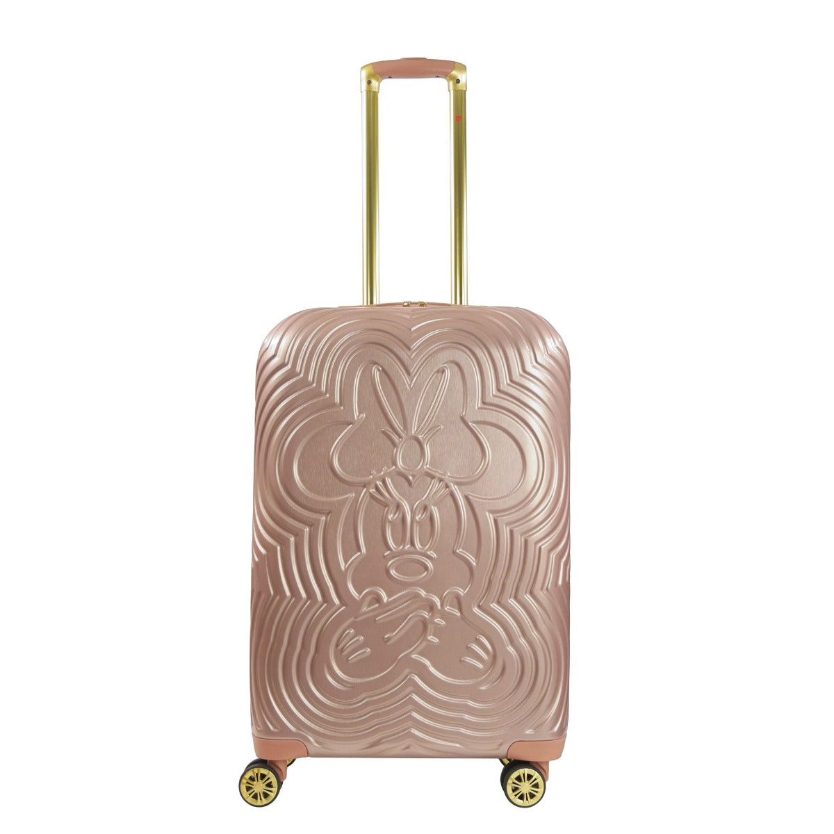 Disney Playful Minnie 26" Spinner Luggage, Rose Gold