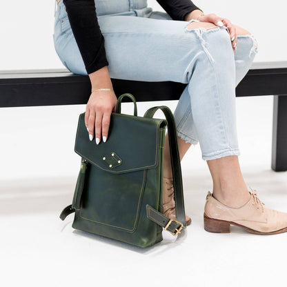 Premium Leather Rucksack for Everyday Use