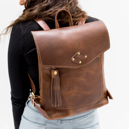 Premium Leather Rucksack for Everyday Use