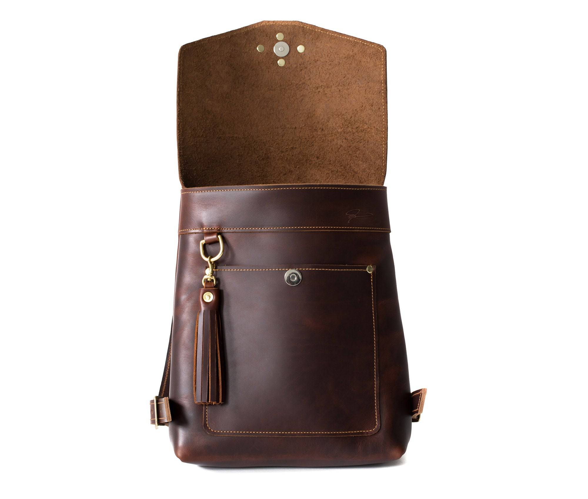 Premium Leather Rucksack for Everyday Use