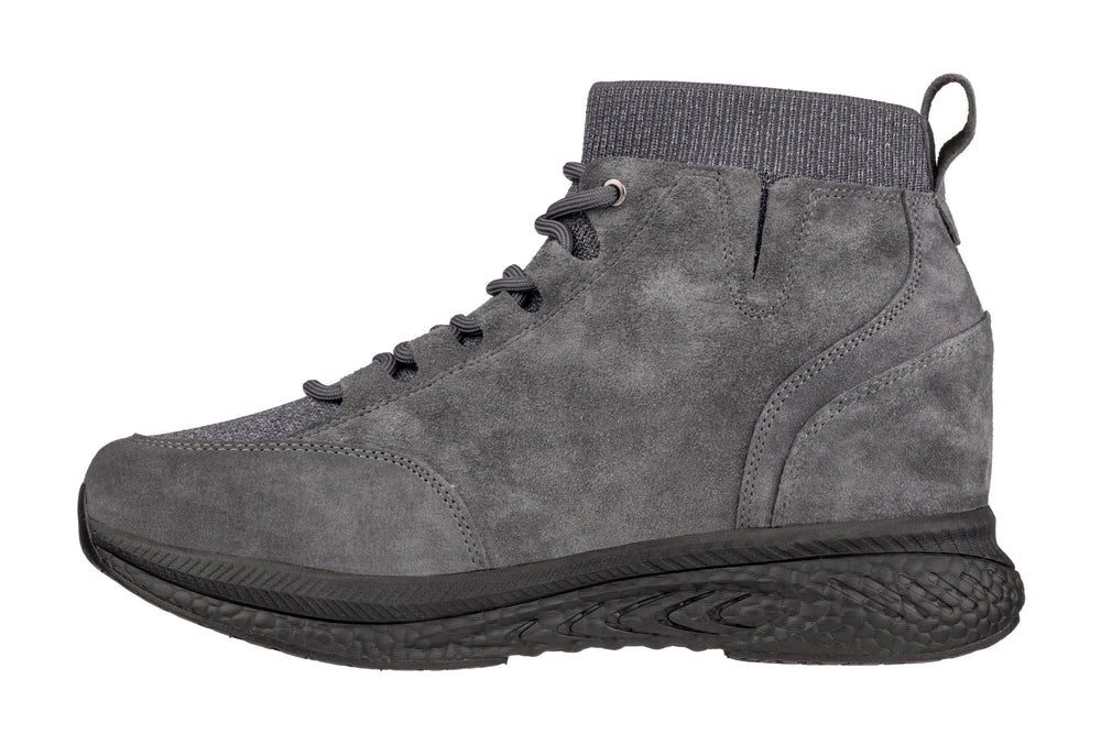 S23202 - 3 Inches Taller (Grey) - Men's Sneakers