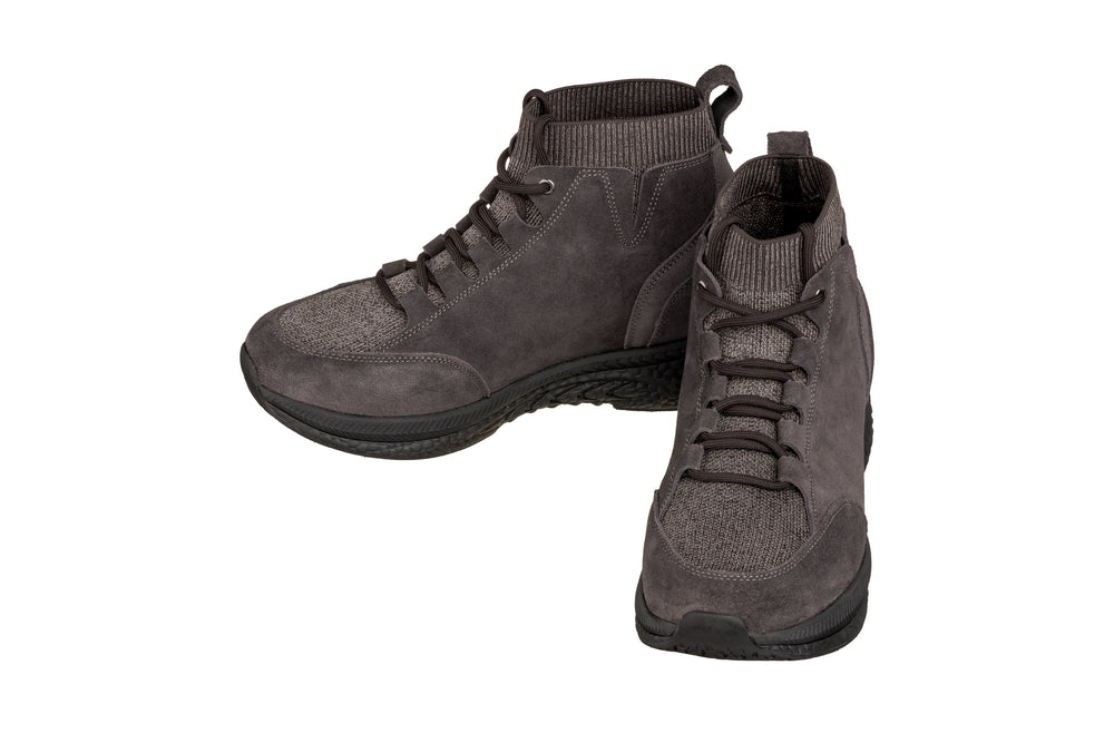 S23203 - 3 Inches Taller (Dark Brown) - Men's Sneakers