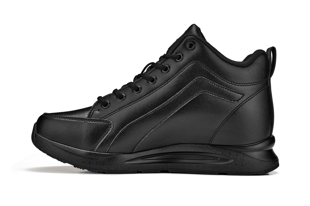 S23304 - 3.2 Inches Taller (Black) - Men's Sneakers