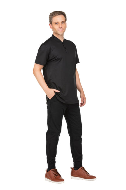 S4313 - Casual 3 Inch Leather Elevator Men's Sneakers - Brown