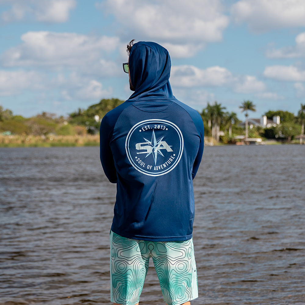 Hooded Performance Long Sleeve Shirt