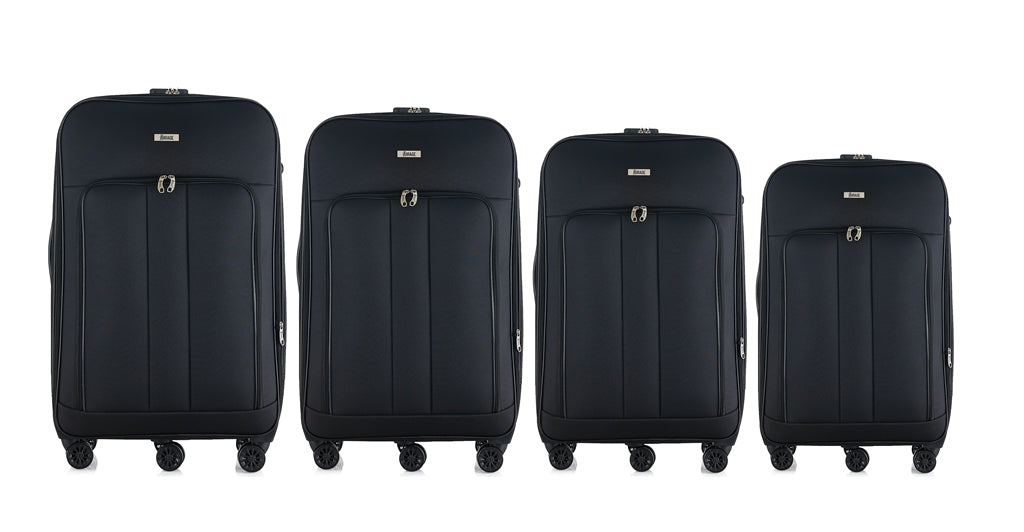 Sean Soft side Lightweight Expandable with 360° Dual Spinning Wheels and Combo Lock