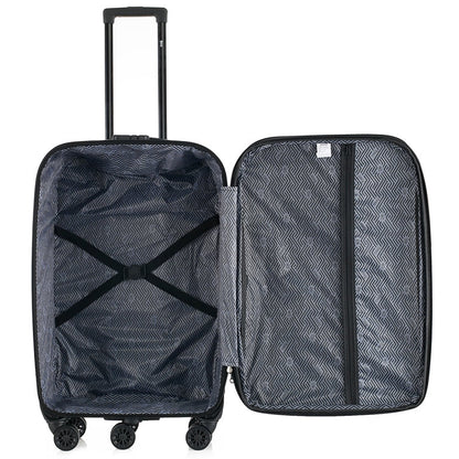 Sean Soft side Lightweight Expandable with 360° Dual Spinning Wheels and Combo Lock