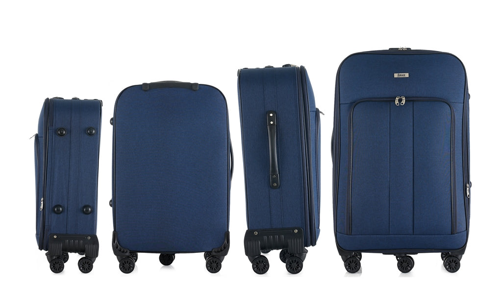 Sean Soft side Lightweight Expandable with 360° Dual Spinning Wheels and Combo Lock