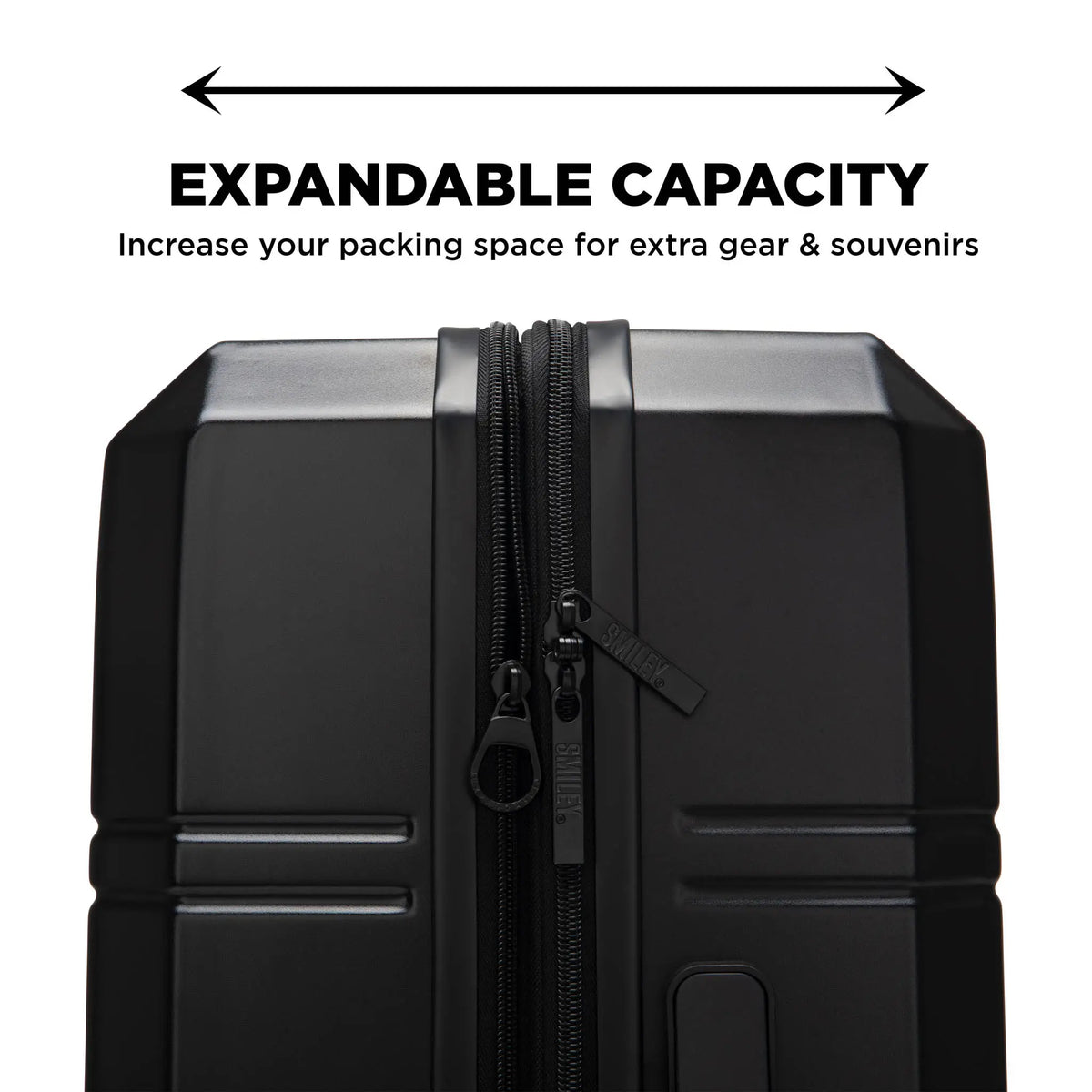 Cheerful Cruiser 3-Piece Expandable Spinner Luggage Set