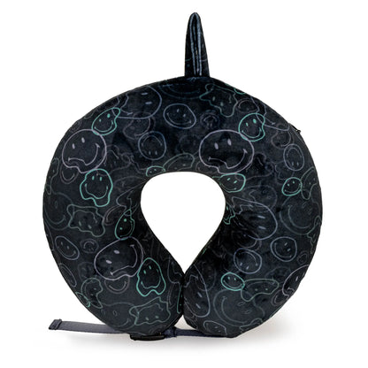 Melted Smiley Memory Foam Travel Neck Pillow