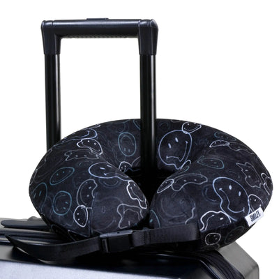 Melted Smiley Memory Foam Travel Neck Pillow