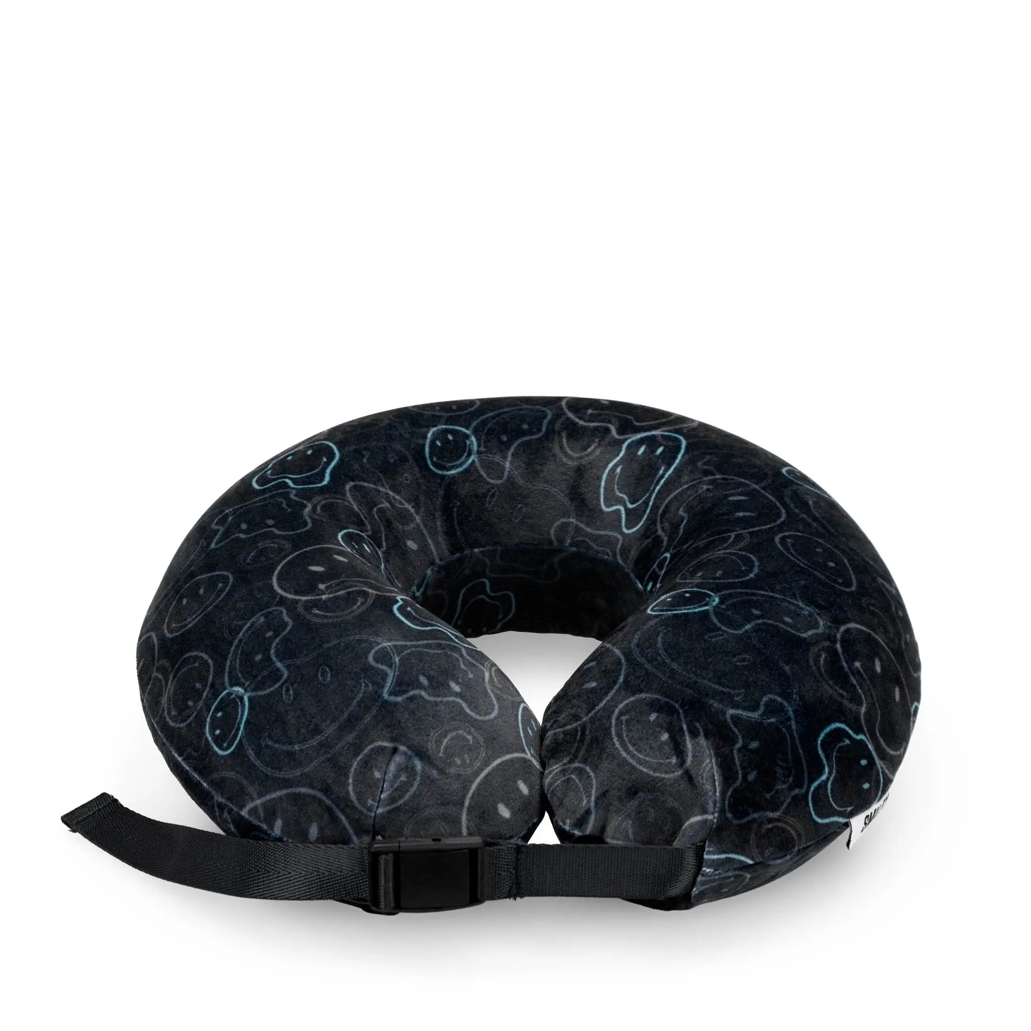 Melted Smiley Memory Foam Travel Neck Pillow