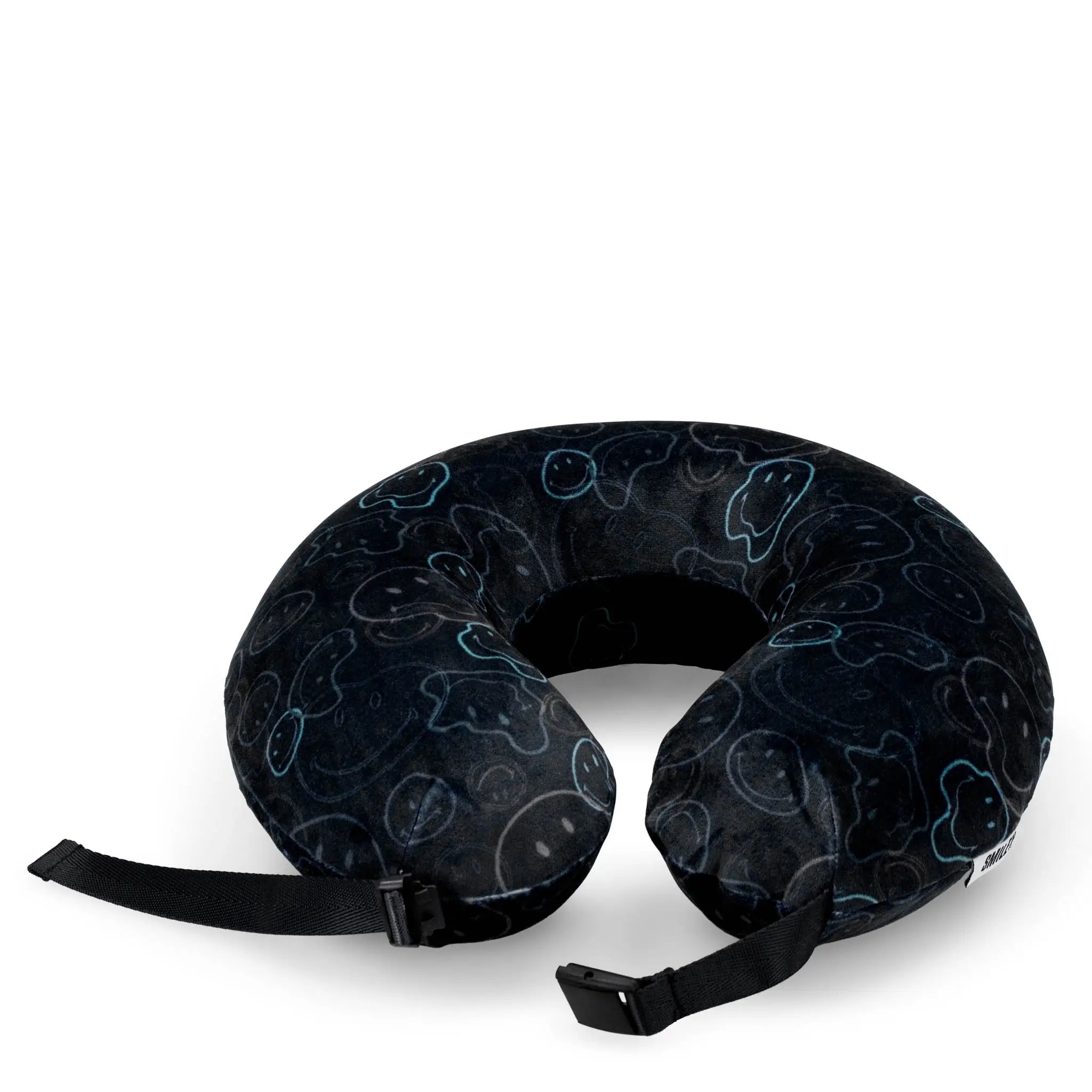 Melted Smiley Memory Foam Travel Neck Pillow