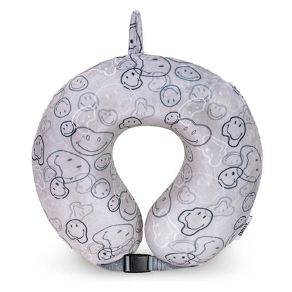 Melted Smiley Memory Foam Travel Neck Pillow