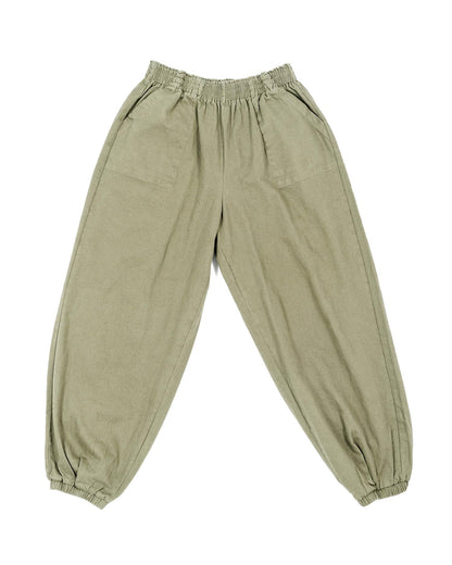 Day Pants – Elastic Waist & Utility Pockets