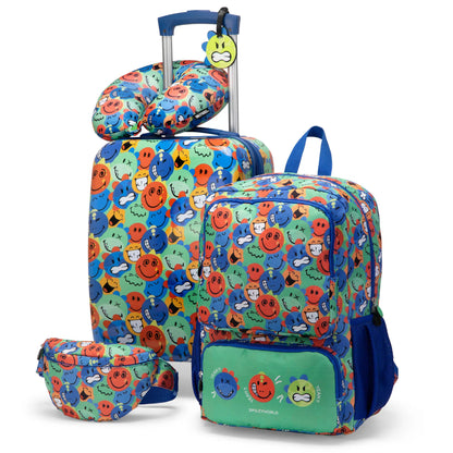 Kids Adventure 18" Carry-on Suitcase and Kits