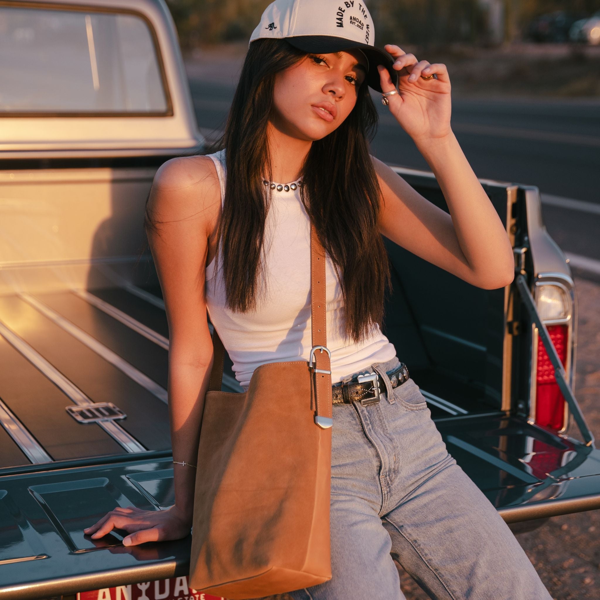 The Sadie | Sleek Leather Crossbody Bag