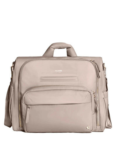 Satchel Taupe – Stylish & Versatile 3-in-1 Diaper Bag