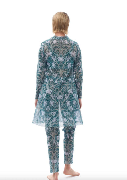 Irises Burkini with or without Hood